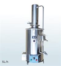 电热蒸馏水机5L   ​自控型不锈钢蒸馏水 断水自控型全不锈钢电热蒸馏水器  