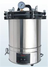 自动不锈钢手提式压力蒸汽灭菌器24L  数码液晶显示蒸汽灭菌器 