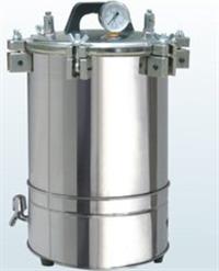 不锈钢手提式压力蒸汽灭菌器  全不锈钢蒸汽灭菌器    