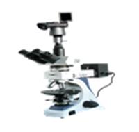 数码透反射偏光显微镜   三目滑板式显微镜   偏光显微镜