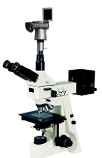数码三目金相显微镜 无限远正置金相显微镜 40倍正置金相显微镜