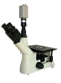 电脑金相显微镜 三目倒置显微镜 金属学研究金相显微镜